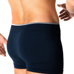 Boxer Homem Azul Trás