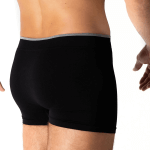 Boxer Homem Preto Trás
